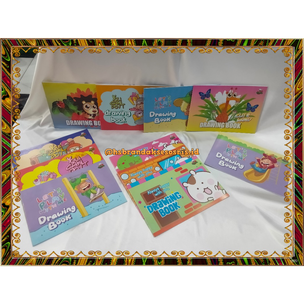 

BUKU GAMBAR DODO A4 ISI 8 LEMBAR / BUKU MENGGAMBAR FANCY / DRAWING BOOK / BGM3631