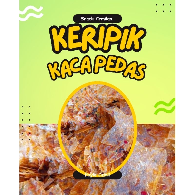 

Keripik Kaca Pedas Daun Jeruk Kemasan 250 Gr