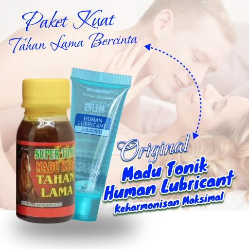 

Paket Kuat Madu Super Tonik & Human Lubricant Tahan Lama Ampuh BPOM