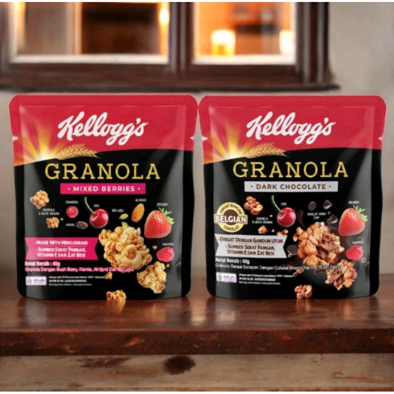 

Kelloggs Granola Sereal 40gr