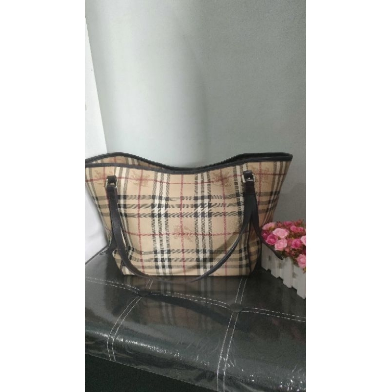 Ready Tas Asli Kulit Totebag Burberry