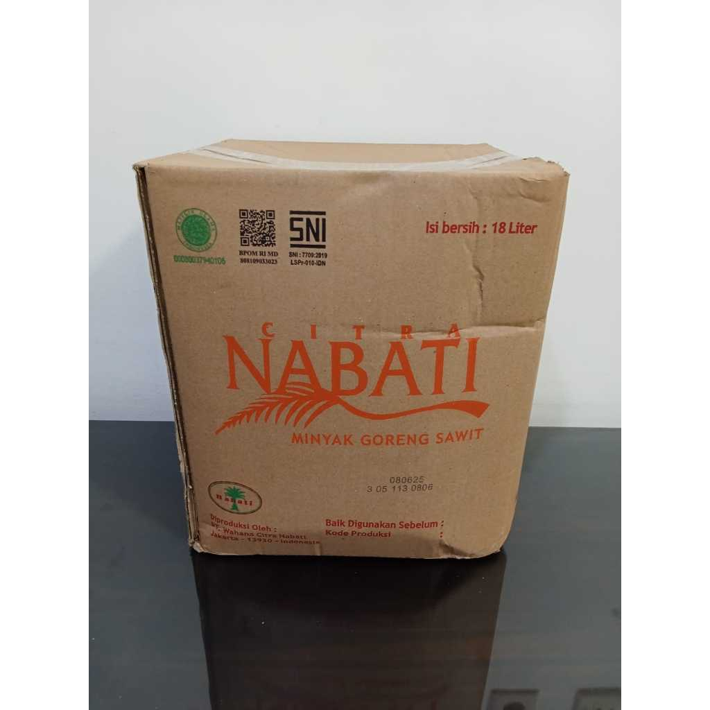 

NABATI Minyak Goreng BIB 18 Liter