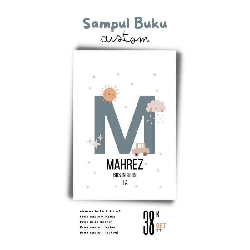

sampul buku tulis custom