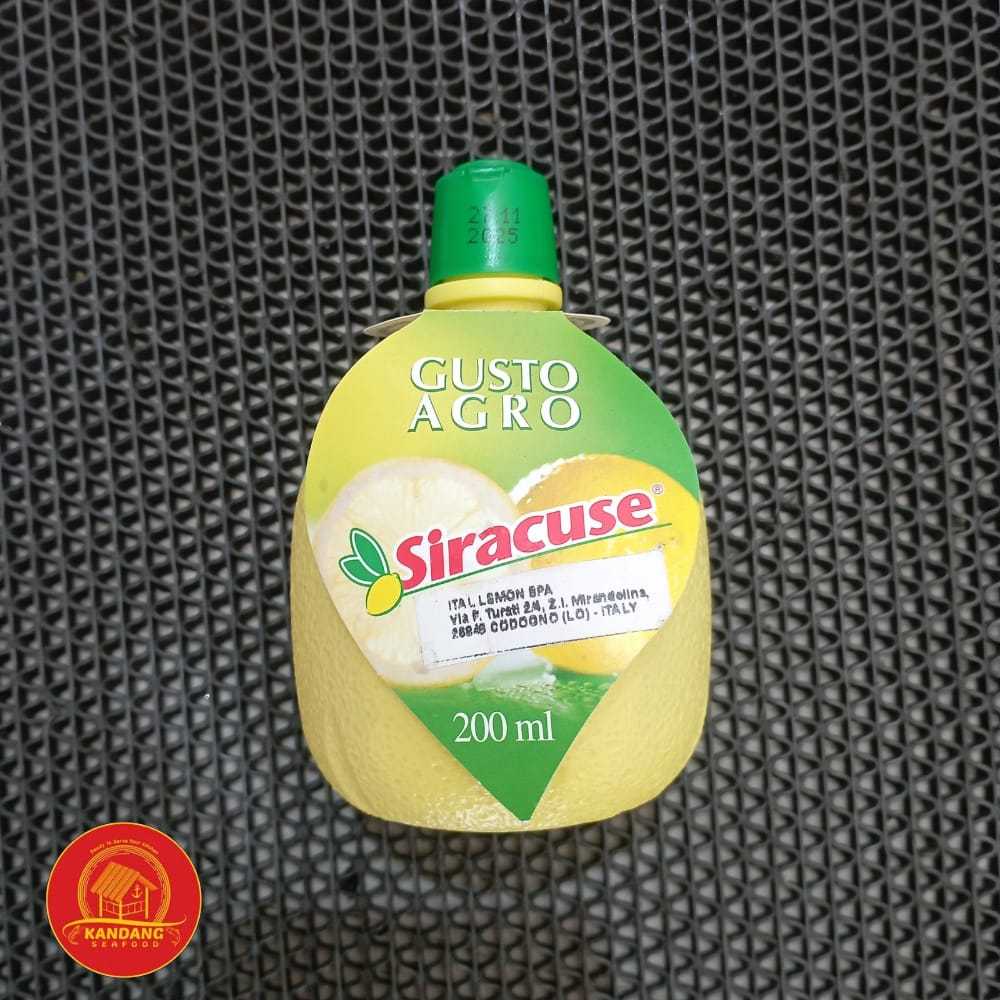 

Siracuse Lemon Concentrate Jus / Jus Lemon 200 ML