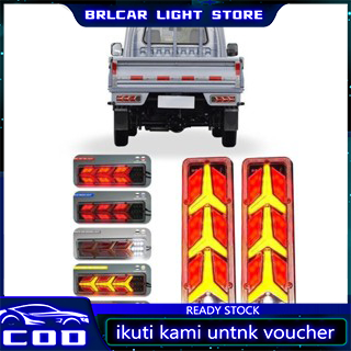 STOPLAMP LAMPU REM BELAKANG LED 12VOLT 30CM LAMPU MOBIL TRUK GRAND MAX PICK UP L 300 2pcs