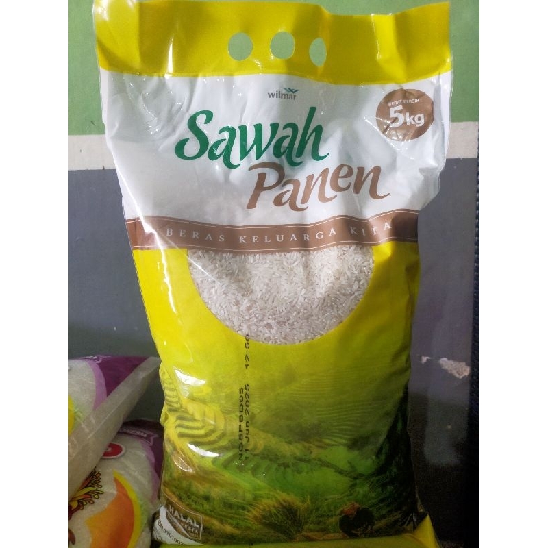 

Beras Sawah Panen 5 kg