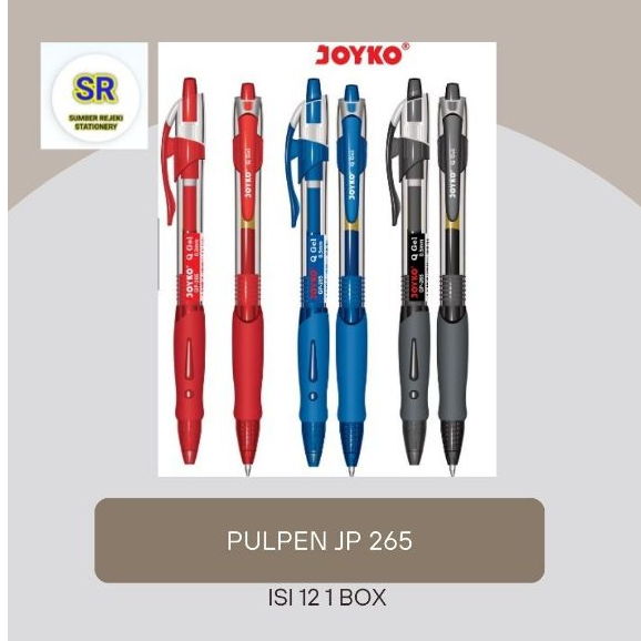 

Gel Pen Pulpen Pena Joyko GP-265 Q Gel 0.5 mm