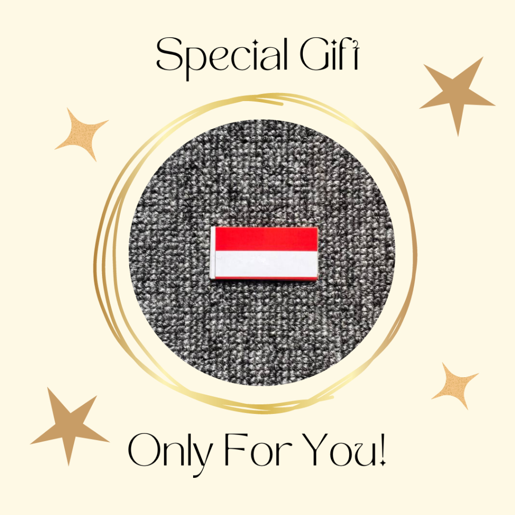 

Sticker Merah Putih - Special Gift Kmerdekaan - Littlebens