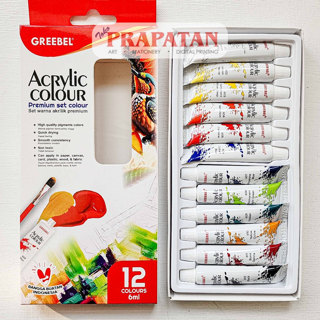

bib Cat Akrilik Set Greebel 6ml Greebel Acrylic Set