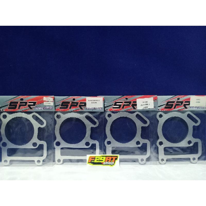 Packing Paking Blok Jupiter Z 5TP Vega R New Ganjel Blok Packing Stroke Almunium 0,3mm 0,5mm 1mm 2mm