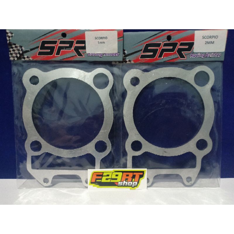 Packing Paking Gasket Blok Stroke Almu Scorpio 1mm 2mm
