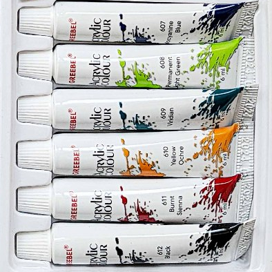 

RB Cat Akrilik Set Greebel 6ml Greebel Acrylic Set