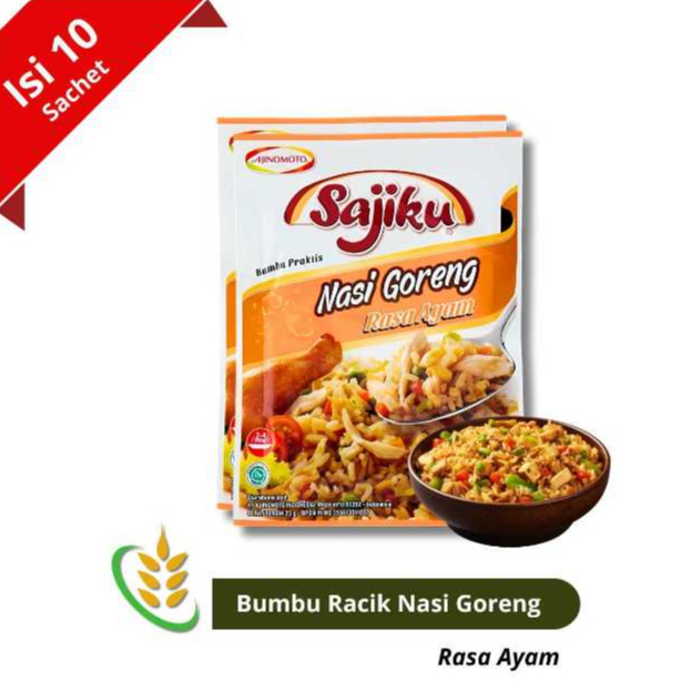 

Sajiku Nasi Goreng Ayam 20 Gr