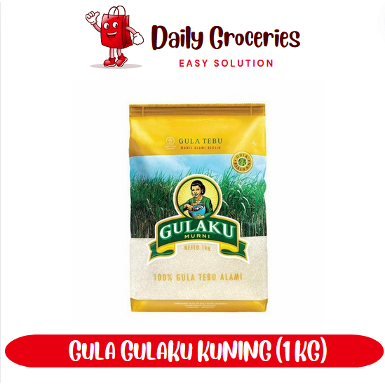 

Gula Pasir Gulaku Kuning 1kg