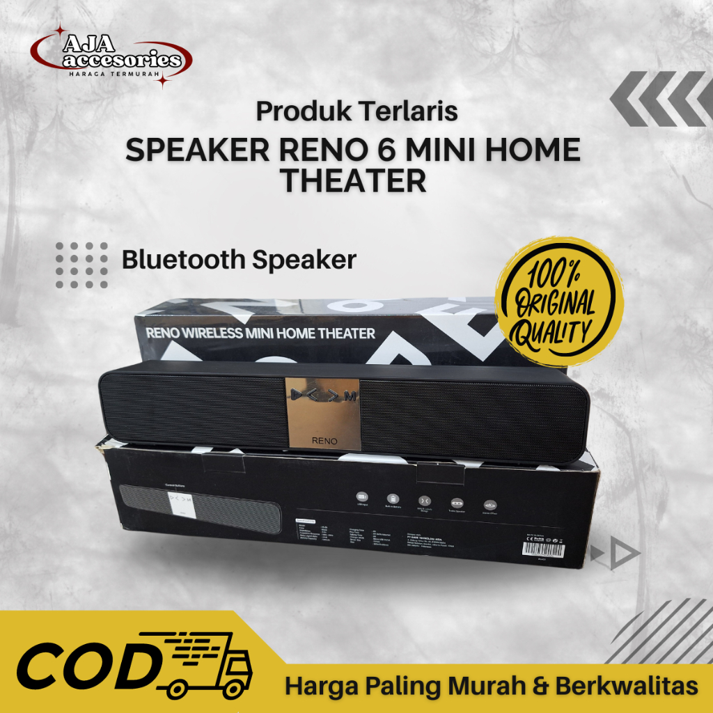 SPEAKER RENO 6 WIRELESS MINI HOME THEATER MODEL VS-B4