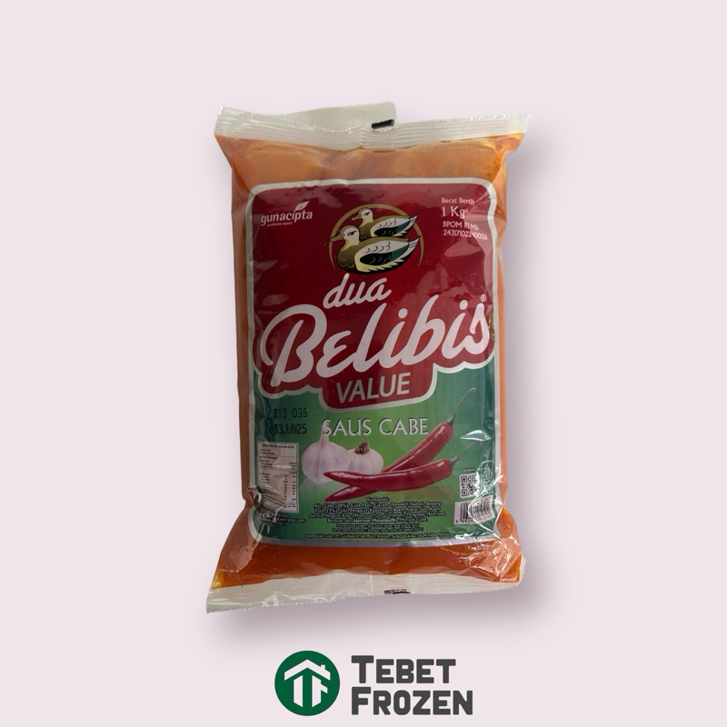 

DUA BELIBIS CABE VALUE PACK 1KG - TEBET FROZEN