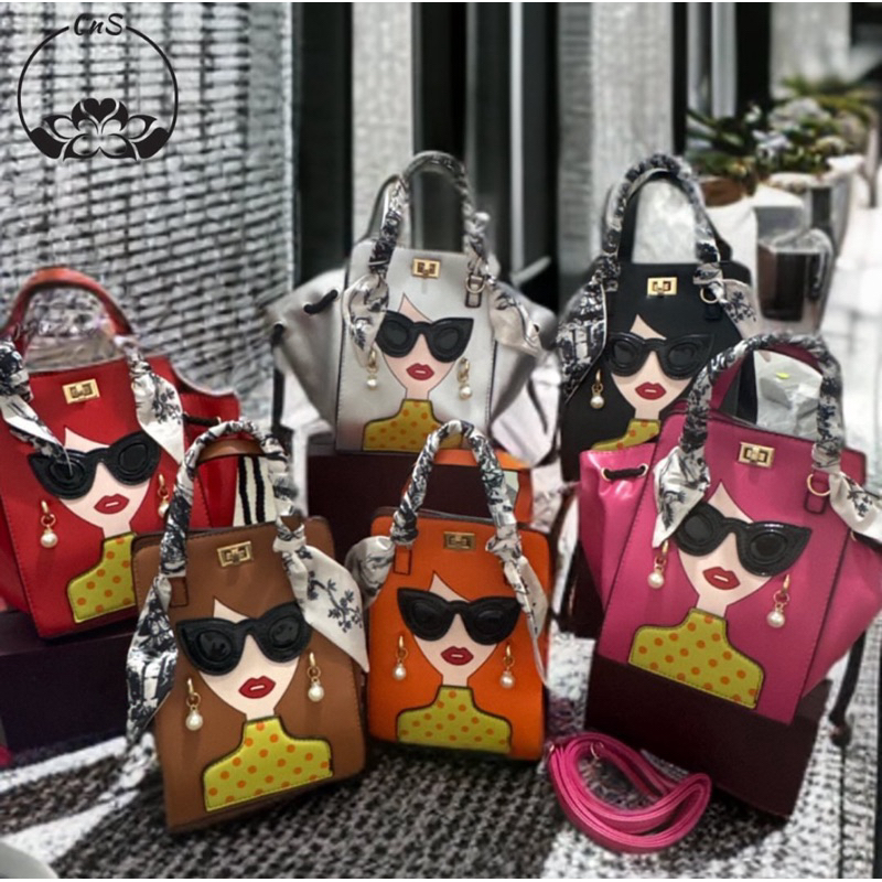 Cns 058 Tas fashion / Fashion bag / Fashion bag lucu / Fashion bag unik / hand bag / sling bag / tas
