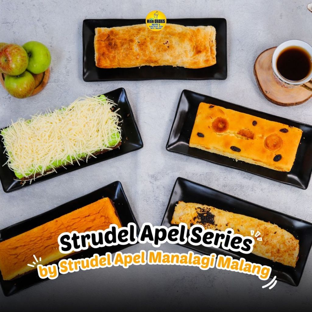 

STRUDEL APEL SERIES / Manalagi Strudel Asli Malang / Spikoe / Lapis Apel manalagi