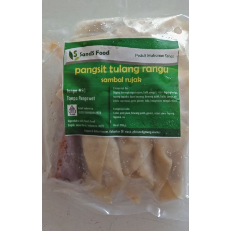 

sands pangsit tulang ragu isi 10pcs