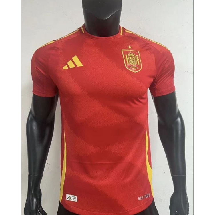 KODE B25G JERSEY BOLA SPANYOL HOME EURO 224 PI PLAYER ISSUE IMPORT