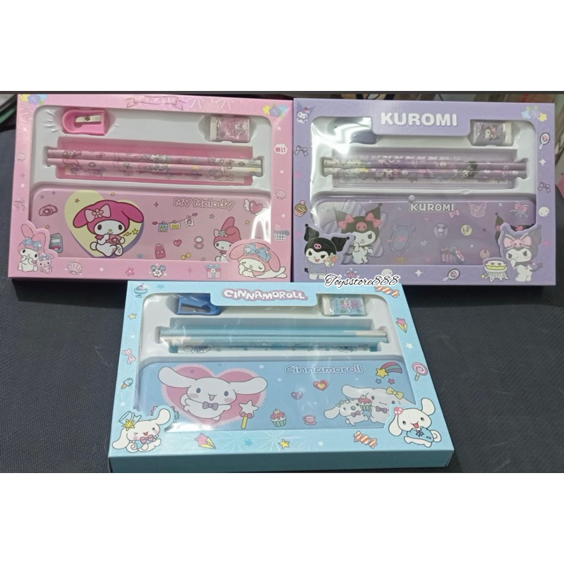 

KOTAK PENSIL SANRIO SET PAKET ALAT TULIS LENGKAP SANRIO HAMPERS SOUVENIR BIRTHDAY EDITION