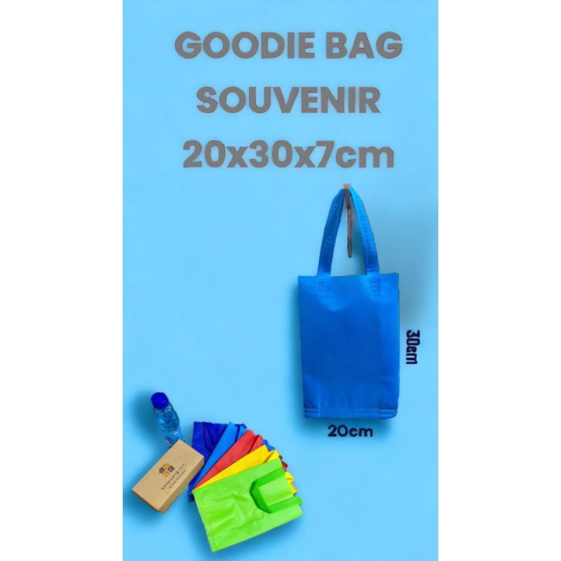 

(1 LUSIN = 12 PCS) TAS HAJATAN 20x30x7 CM / TAS SOUVENIR WEDDING / TAS SPUNBOND / TAS BELANJA