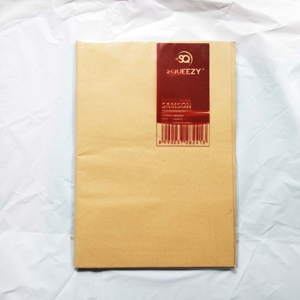

SQUEEZY Sampul Coklat KWARTO Sampul Buku Samson Ukuran Kecil