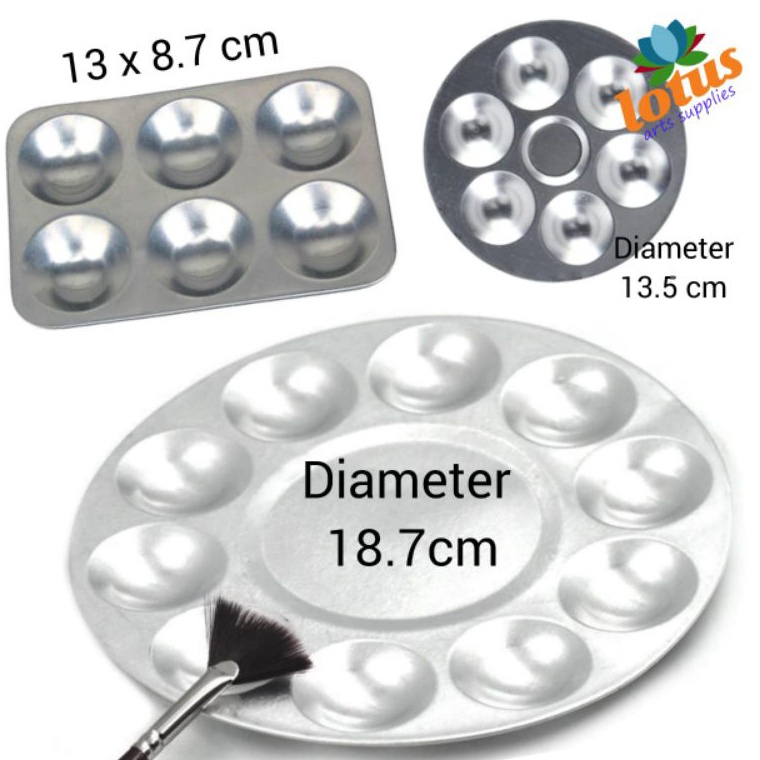 

Aluminum Palette Oil Painting Palet Cat Lukis Aluminium g Z6G4