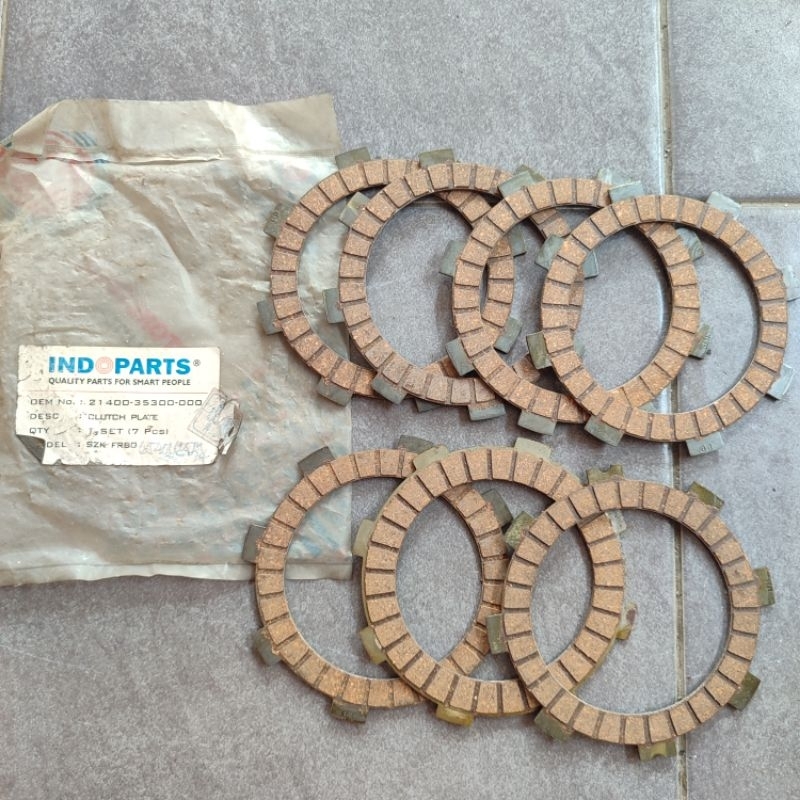 KAMPAS KUPLING PLAT KOPLING SUZUKI FR80 ORIGINAL INDOPARTS PNP JUPITER