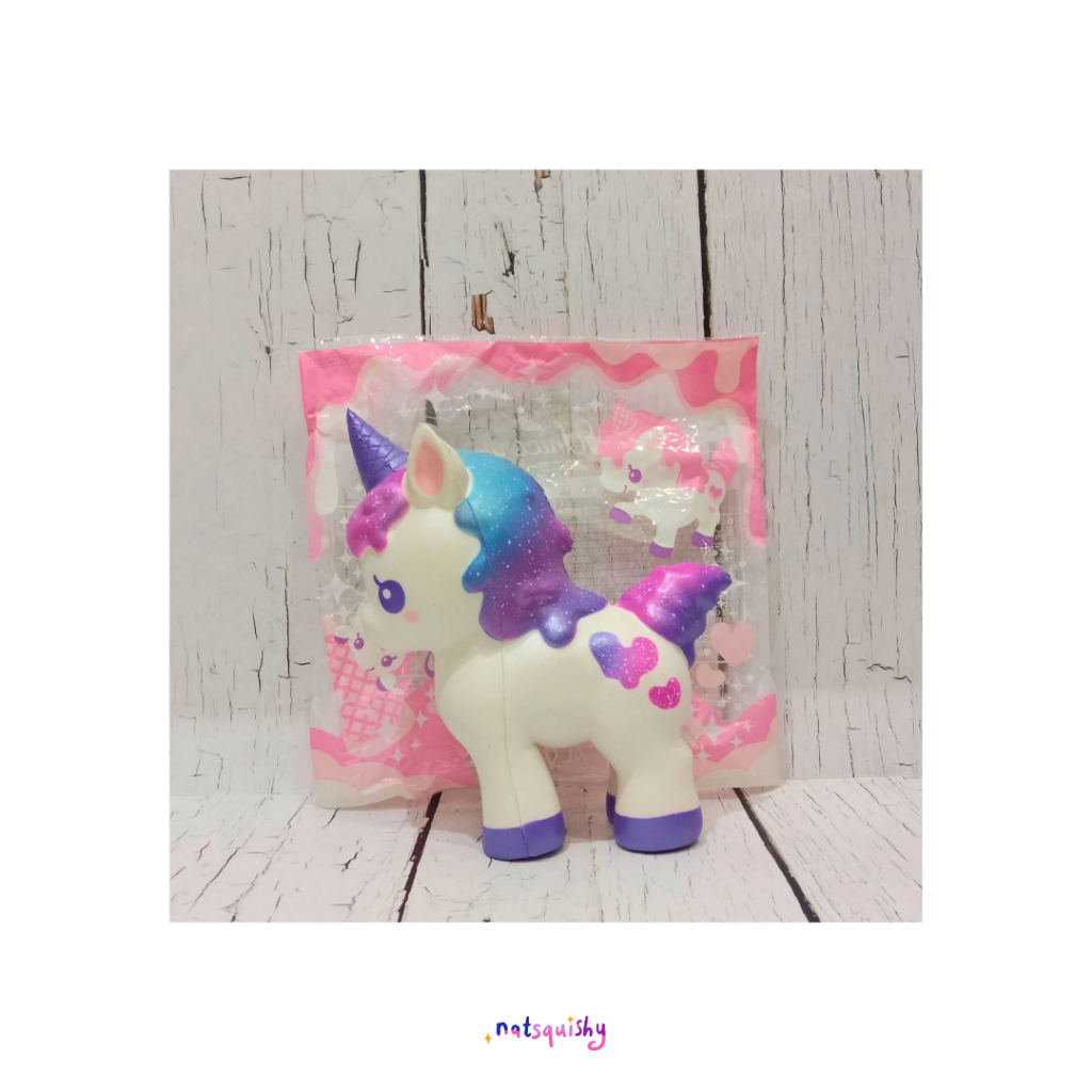 Natsquishy - Squishy ibloom ice cream unicorn
