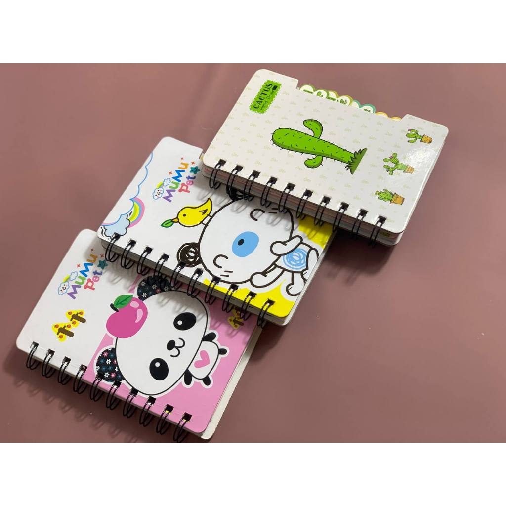 

Notebook Spiral Beruang Panda Kaktus Lucu