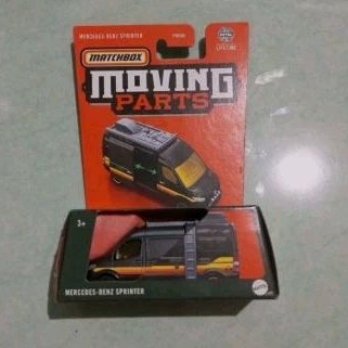Matchbox Moving Parts Mercedes Benz Sprinter (Rare)