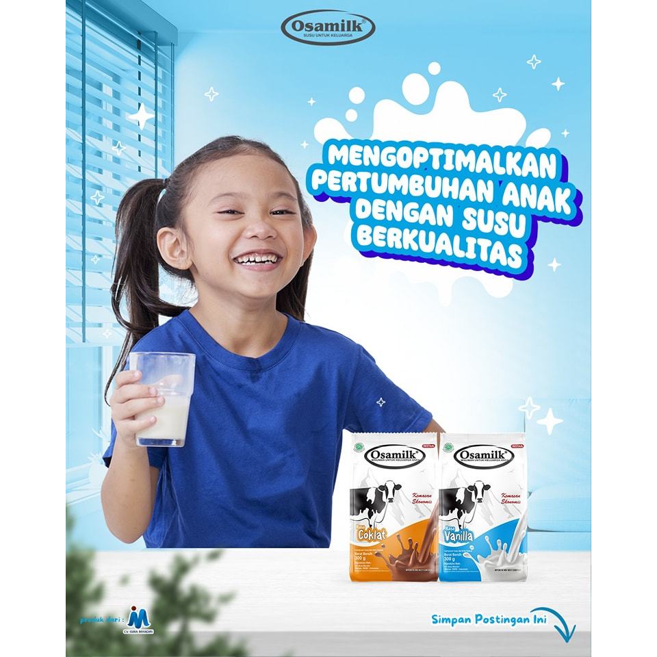 

[ 1 Karton ] Osamilk Susu Penggemuk Untuk Keluarga Anda