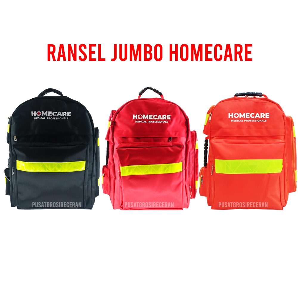 HOT PRODUK Home Care Tas Perlengkapan Medis Home Care Emergency Kit Tas P3K SAR Homecare