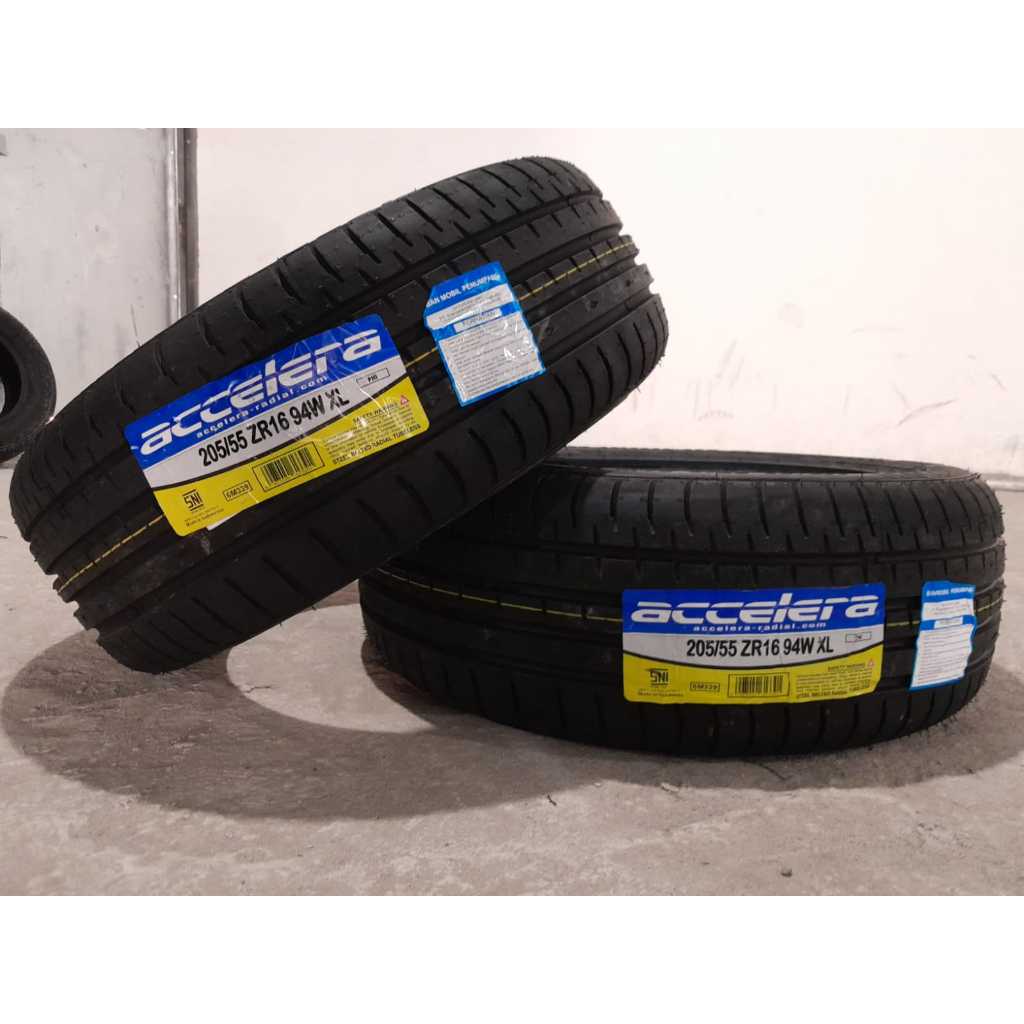 Ban Mobil Radial Tubles R16 205 55 R16 Accelera Phi 205 55 Ring 16
