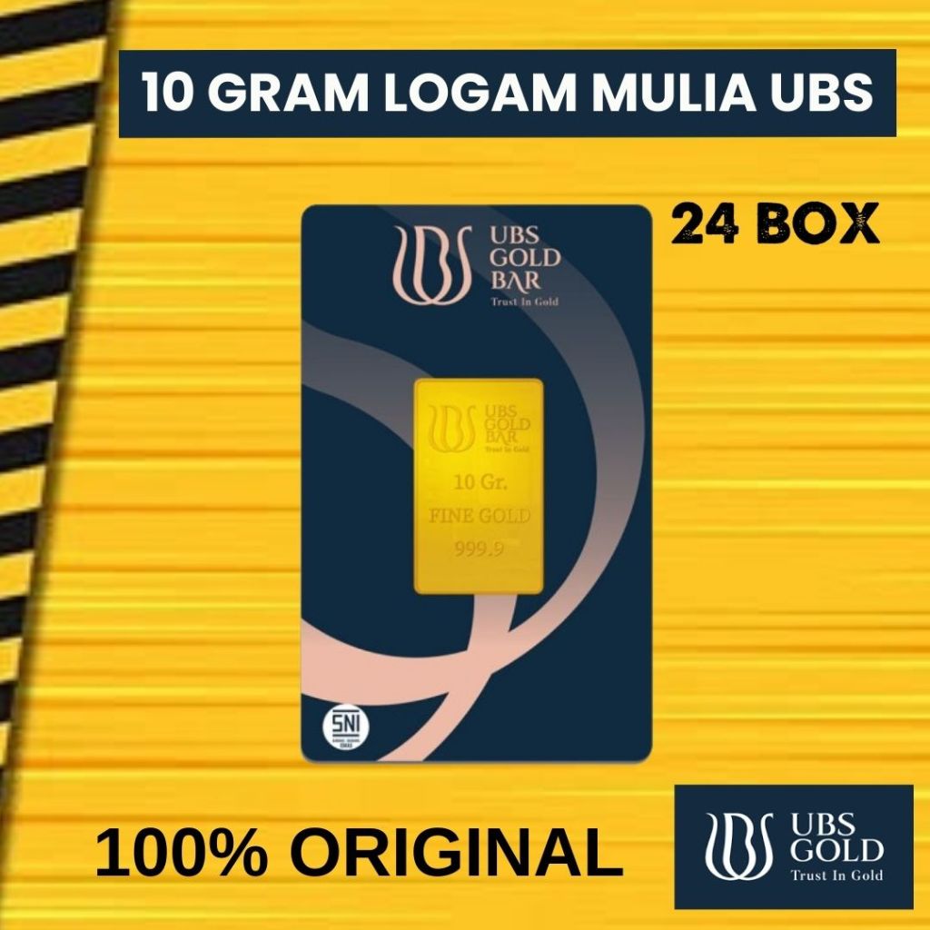 LM UBS 10 GR , LOGAM MULIA EMAS UBS 10 GRAM
