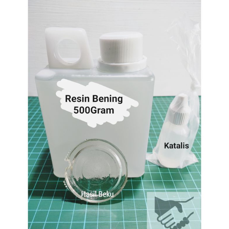 

KODE H9Y5 Resin Bening 5 Gram katalis 25 Gram