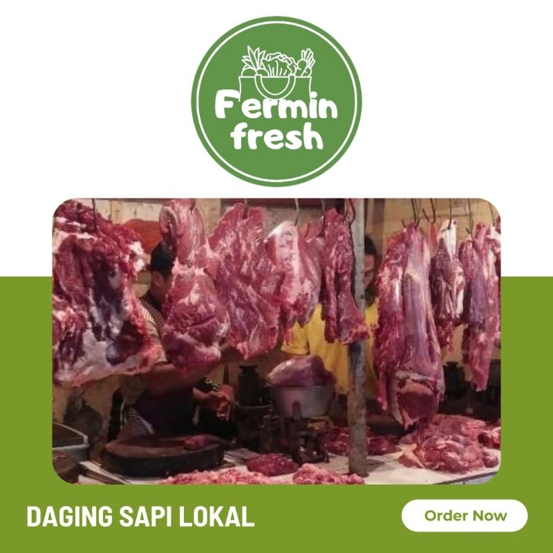 

Fermin Fresh, Daging sapi lokal 500 - 1000gr