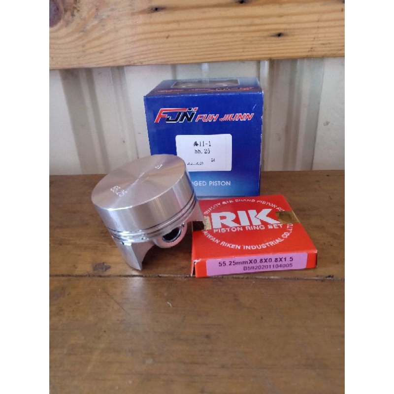 Piston assy fjn forged 55.25 pin 13 type Dum mentah seher set fjn 55.25 pin 13 kompetisi