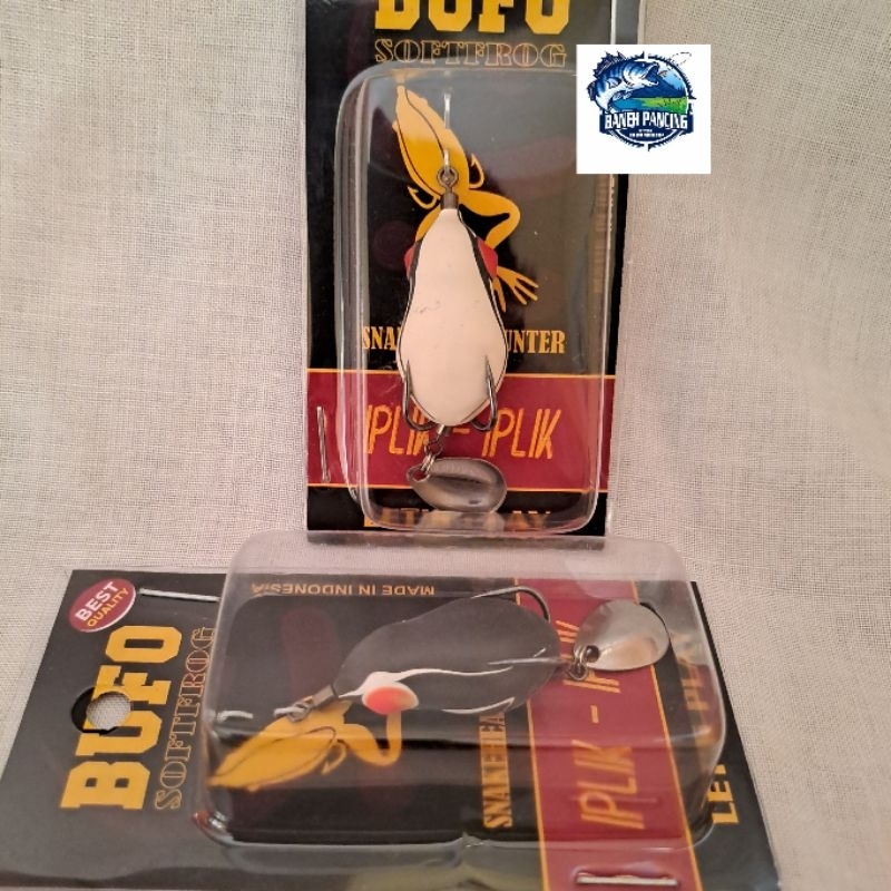 Bufo SoftFrog BABY PETIR 3cm / 4gr /Umpan Gabus dan Toman
