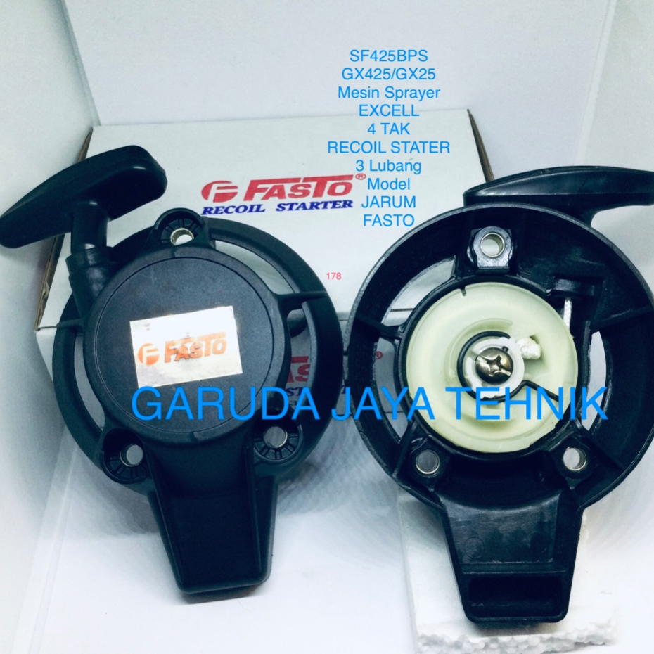 recoil stater engkol stater tarikan stater GX425 GX25 mesin potong rumput 4 Tak GX425 GX25 Mesin spr
