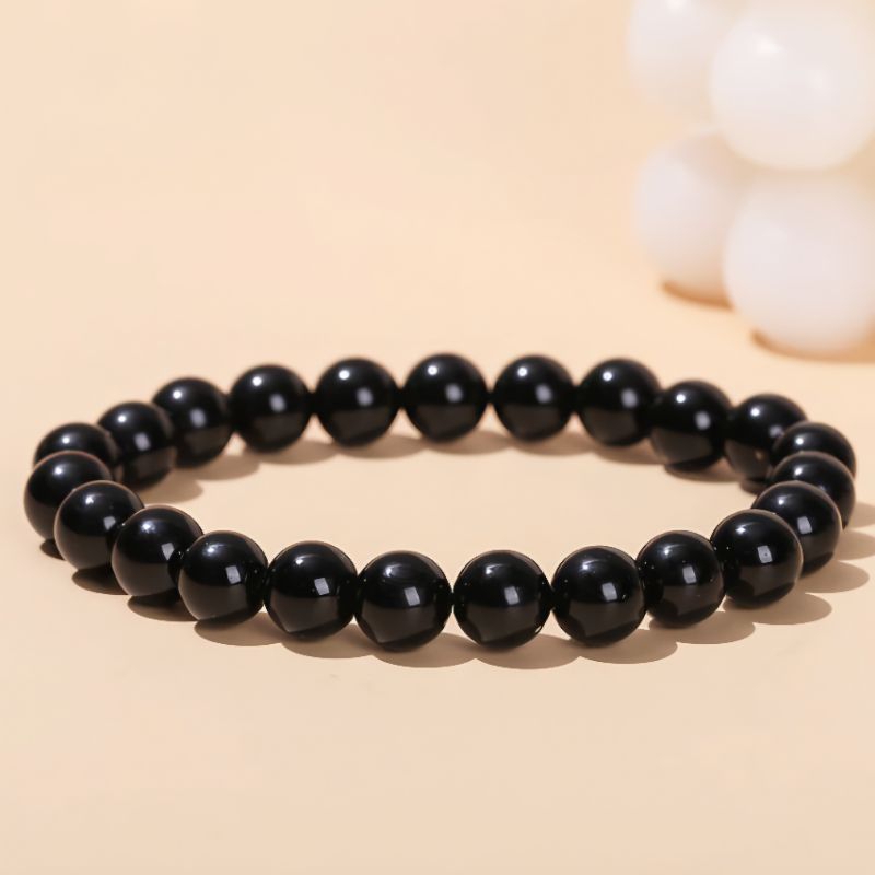 GELANG Natural Stone Black Obsidian