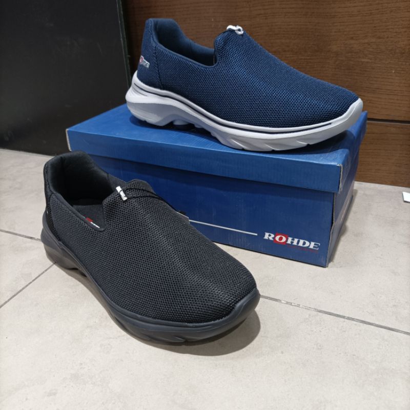 Sepatu slip on pria Rohde men 7002