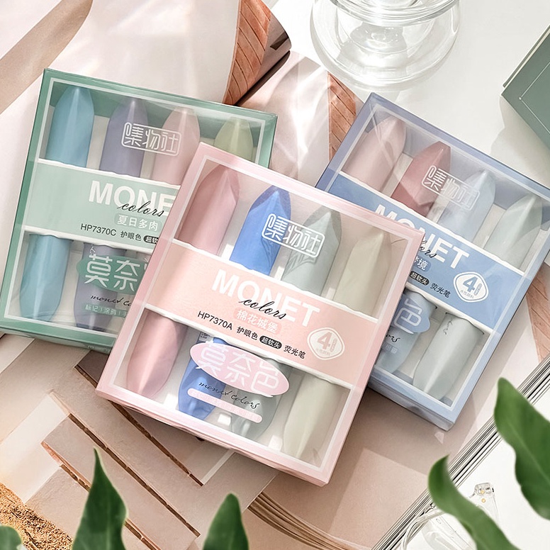 

KODE J6J4 Softhead highlighter highvalue student with color marker key key berkapasitas besar hand account pen