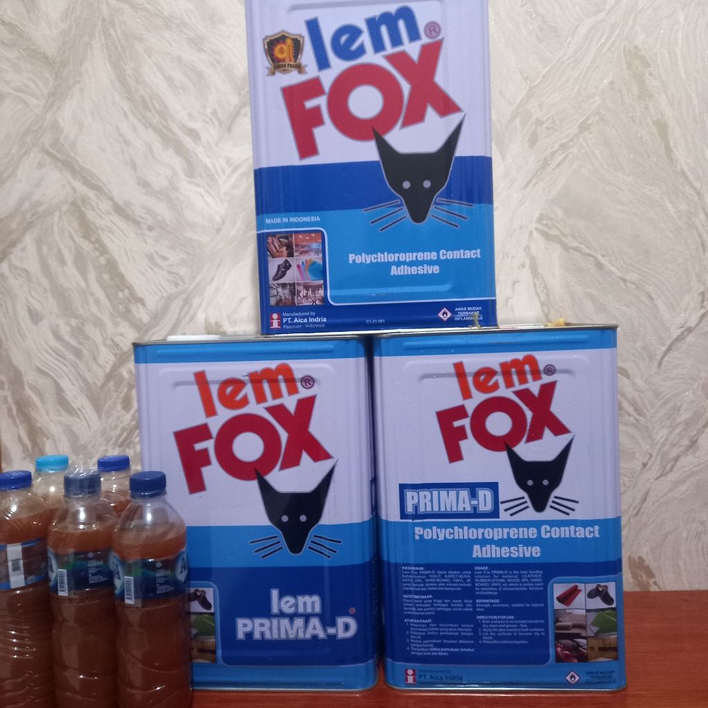 LEM FOX KUNING| LEM AIBON | LEM KUNING BOTOLAN MURAH| LEM FOX PRIMA D