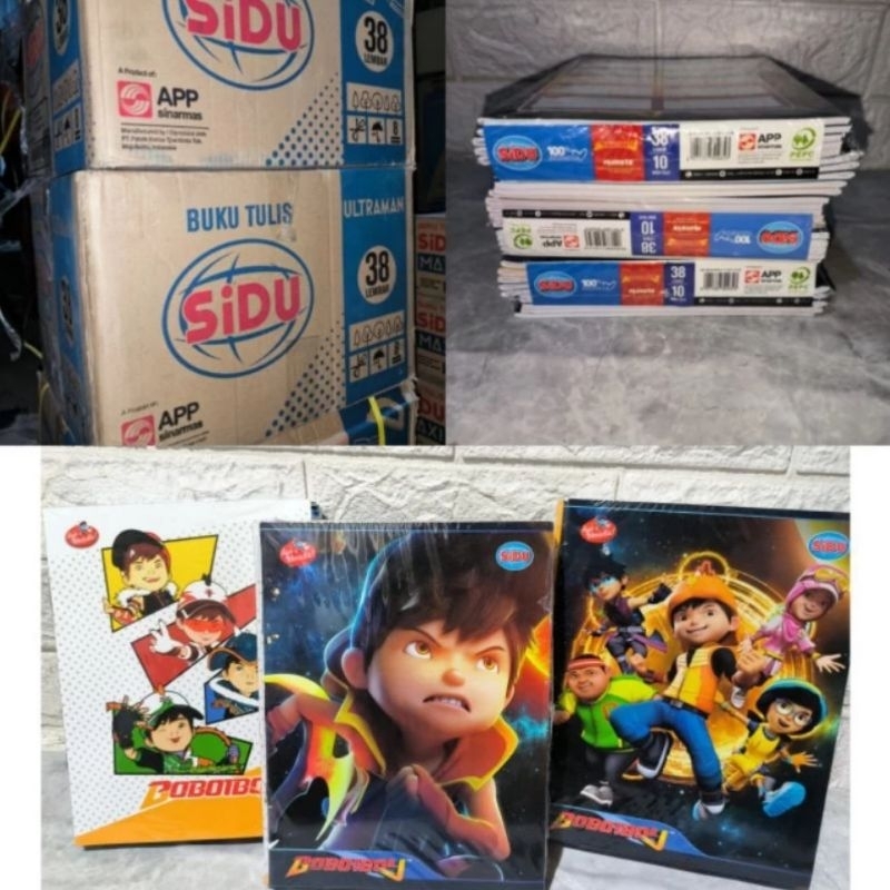 

(1 PACK) BUKU TULIS SIDU ISI 38 LEMBAR SINAR DUNIA / BUKU TULIS ANAK SEKOLAH SIDU / BUKU TULIS ISI 38 LEMBAR / BUKU TULIS SIDU