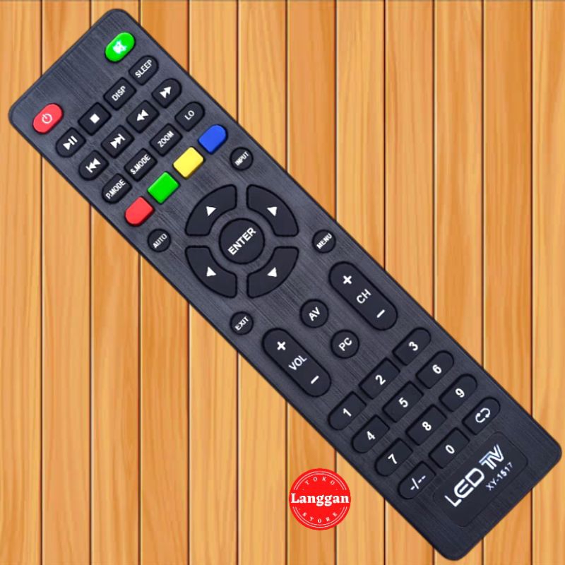 Remot Remote TV Aoyama Ikedo Sakura Weyon Sivatel Gazela Animax LCD LED XY-1517