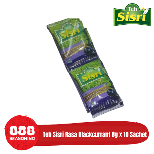 

Teh Sisri Blackcurrant 10 Sachet