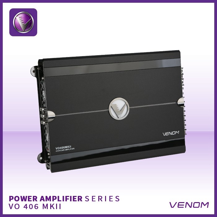 POWER AMPLIFIER 4 CHANNEL VENOM DIABLO VO 406 MKII Audio Mobil