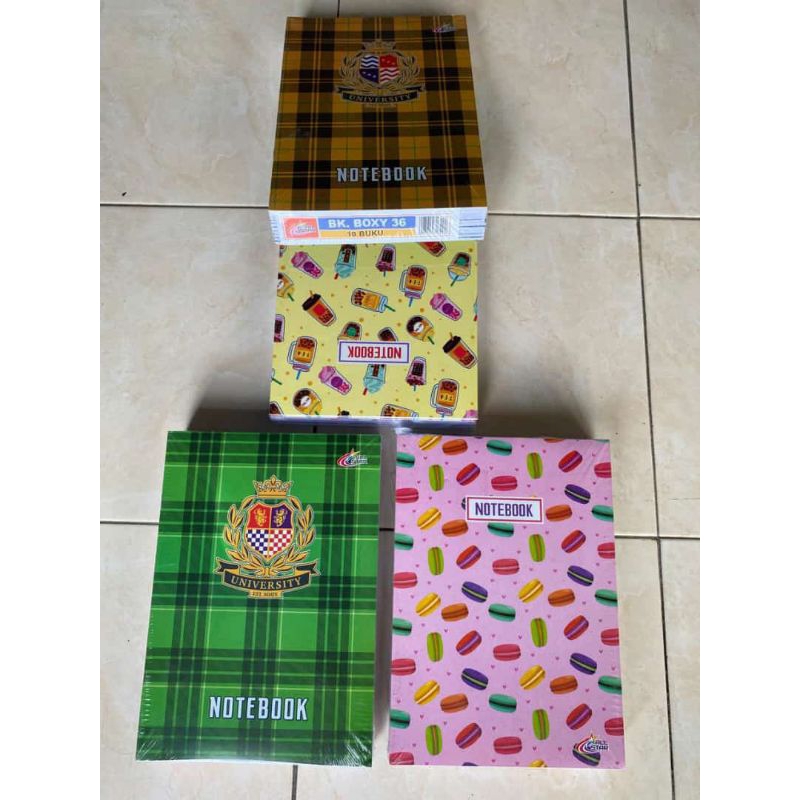 

buku boxy 36 lembar isi 10 pcs